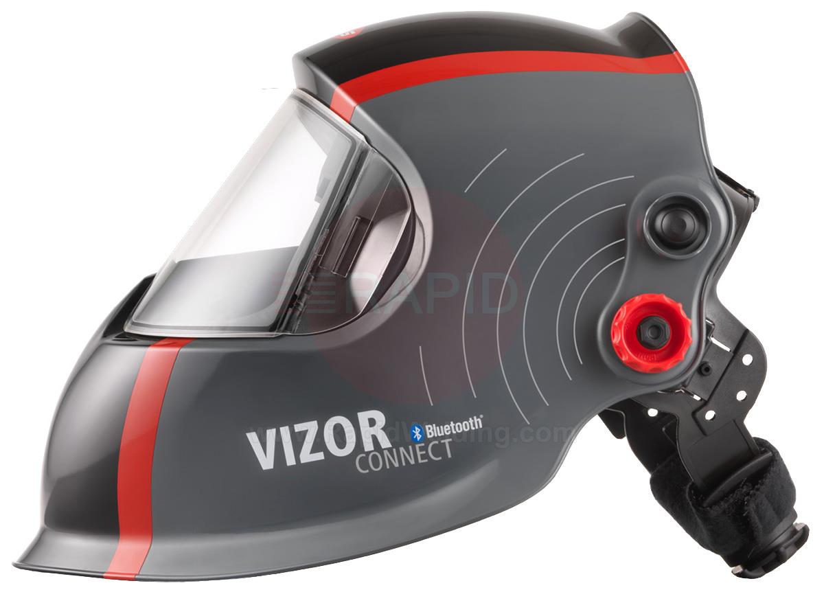42,0510,0312  Fronius Vizor Connect Bluetooth Enabled Auto Darkening Welding Helmet, Shade 5-12
